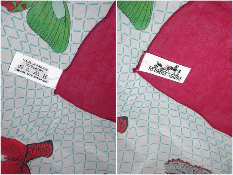 Hermes 80s Farandole Cotton Pareo - poupishop