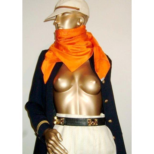 Hermes 86 Black Lizard Collier de Chien Belt 65