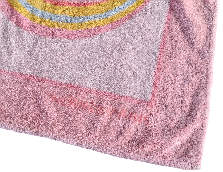 Produits Hermes Pastel "Arabesques" Tapis de Plage Terry Beach Towel 150 x 90 cm