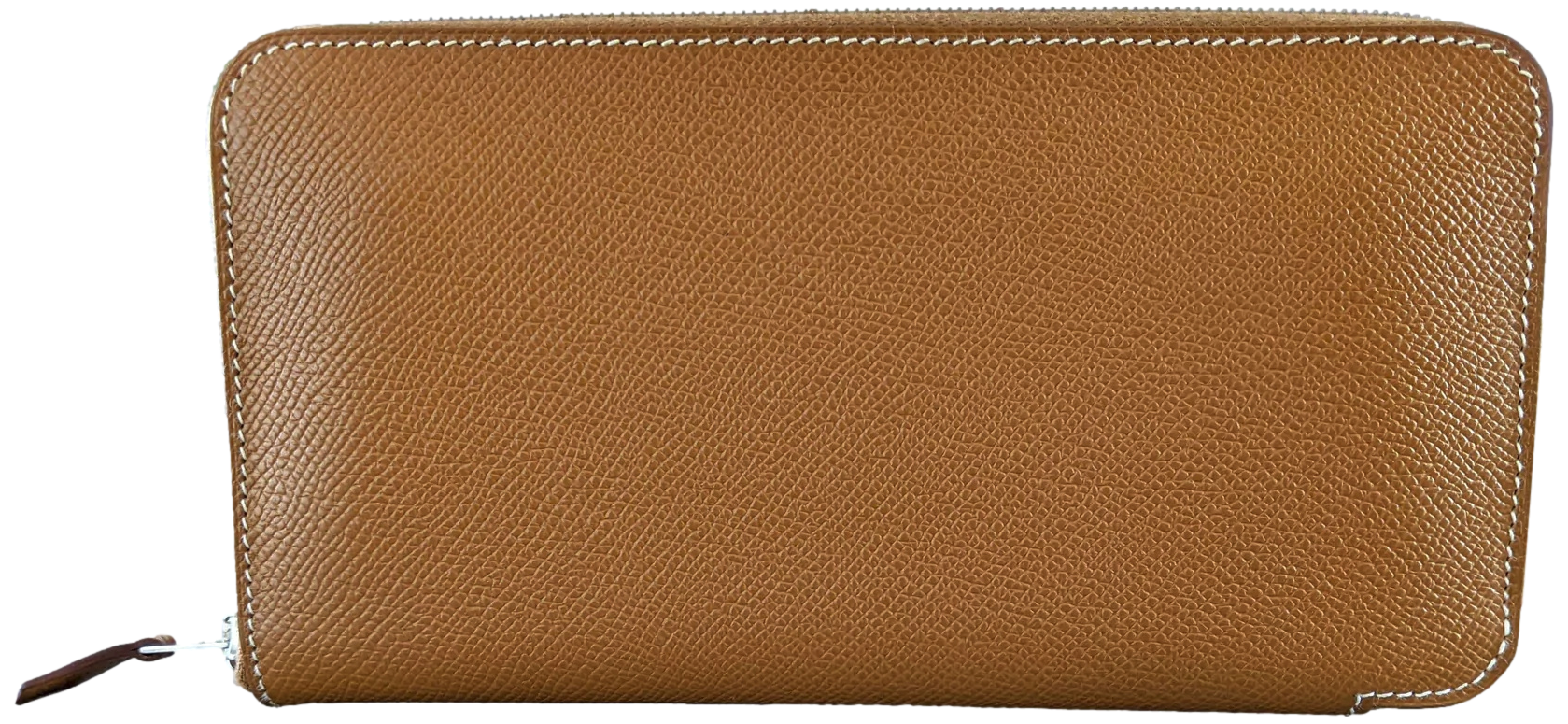 Hermes 2011 Gold Chevre Mysore Gold " Azap classic " Wallet, Large Model