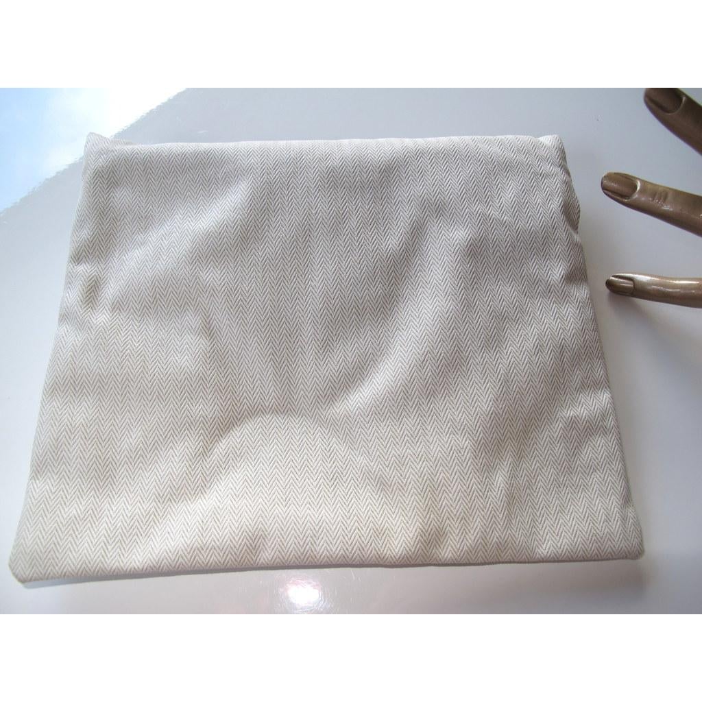 Hermes Bain Waterproof Zip Swimwuit/Cosmetic Bag Pochette, New! - poupishop