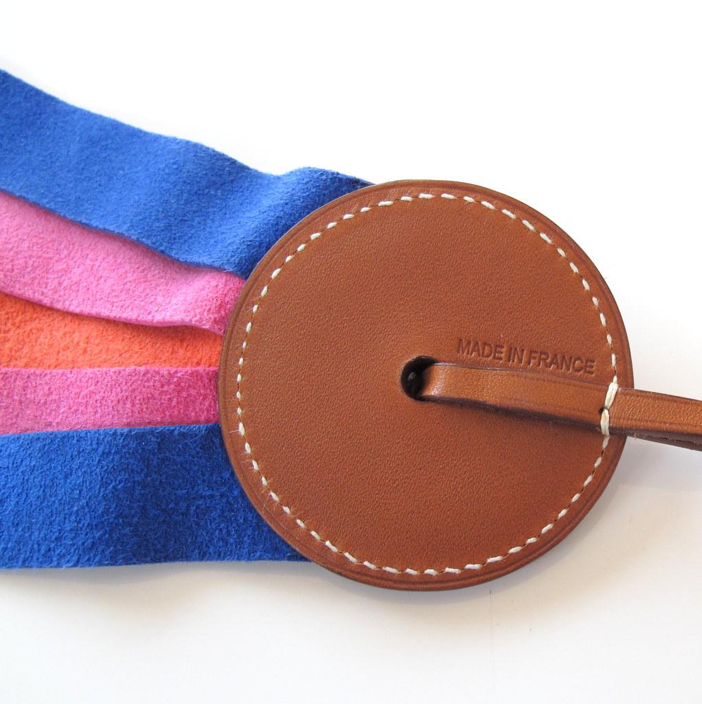 Hermes Barenia & Milo Lambskin Paddock Flot Bag Charm, NIB! - poupishop