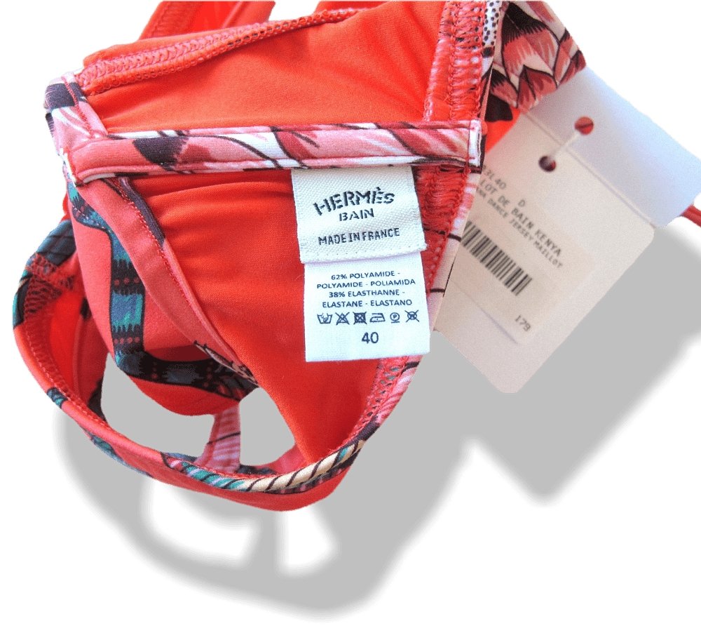 Hermes Bikini Kenya Top 1pc Sz40