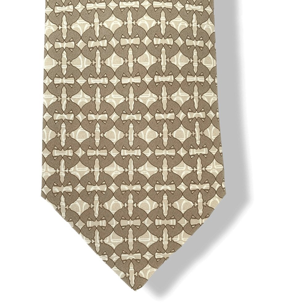 Hermes CHEVAL ETRIER Twill Silk Tie