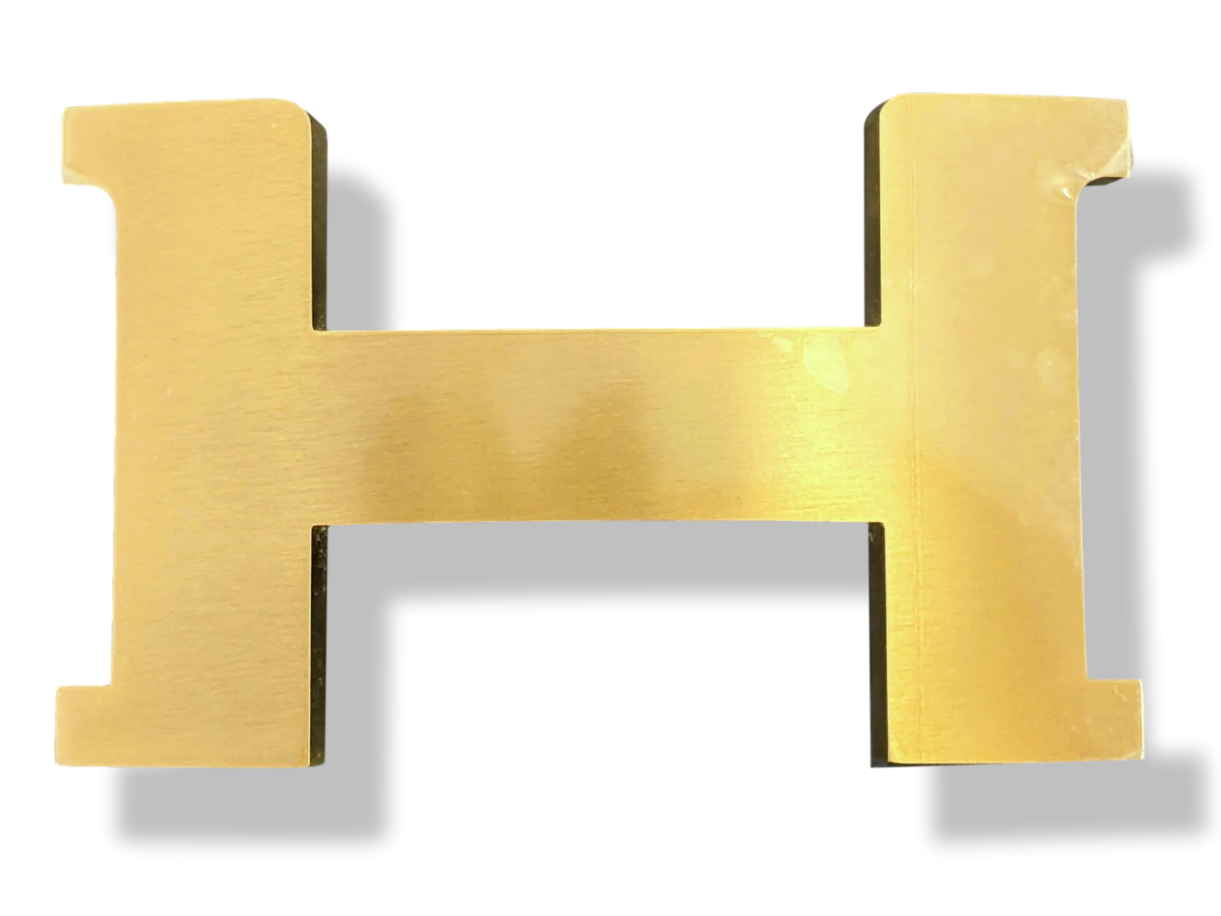 Hermes 42mm Constance Belt Orange / Gold Brushed Gold Buckle 100