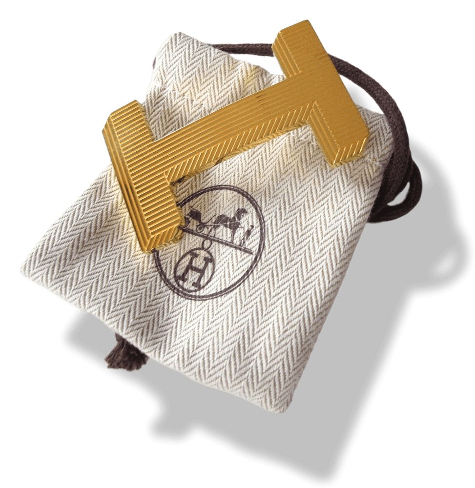 Hermes Gold Belt Buckle H