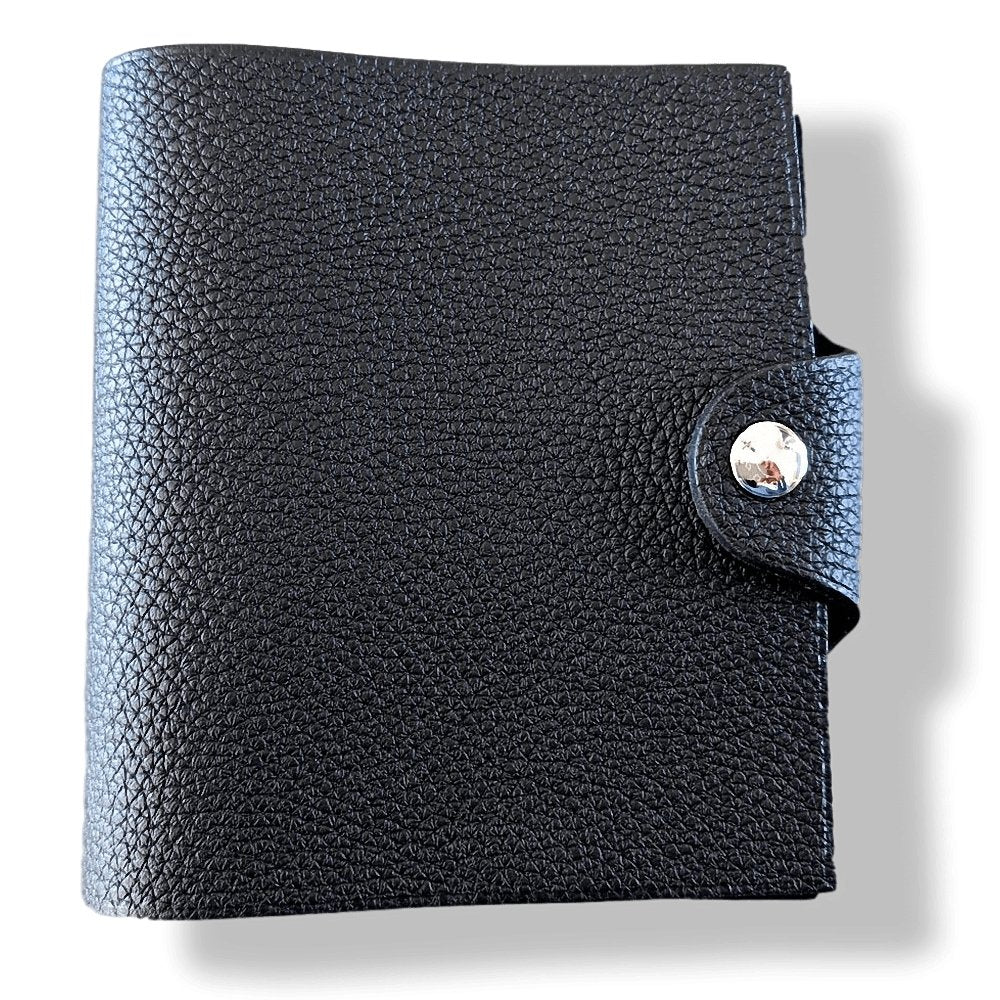 Hermes Black Togo Calfskin ULYSSE MINI NoteBook Cover + Refill, BNIB! - poupishop