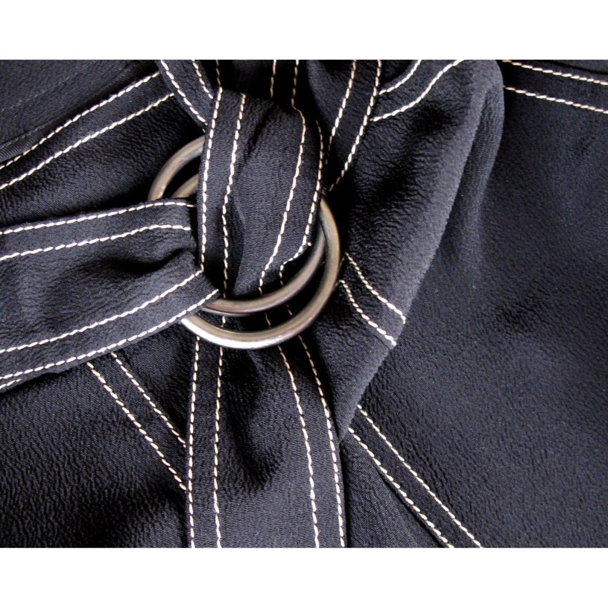 Hermes Jeans ONDE Long Skirt Crepe of Silk
