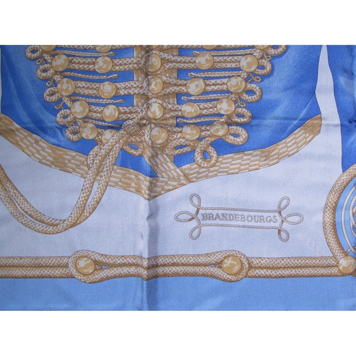 Hermes Brandebourg by Caty Latham Dip Dye Surteint Silk 90