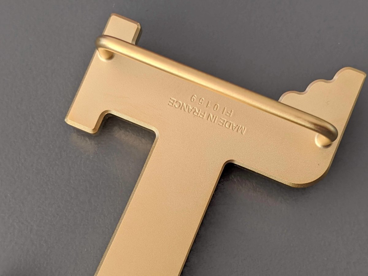 Hermes Brushed Gold H PEGASE Buckle 32mm, New in white box! - poupishop