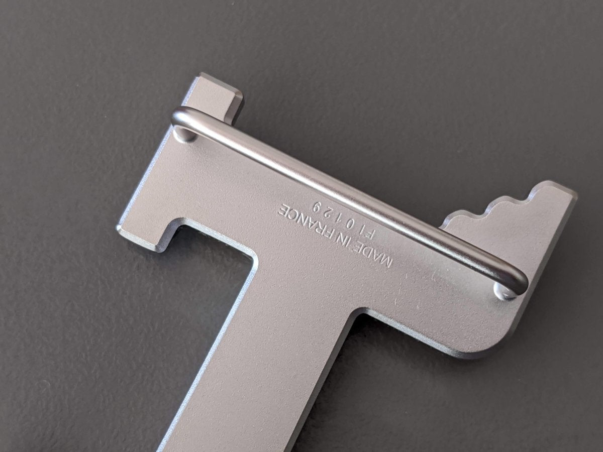 Hermes Brushed Silver Ag H PEGASE Buckle 32mm, New in white box! - poupishop