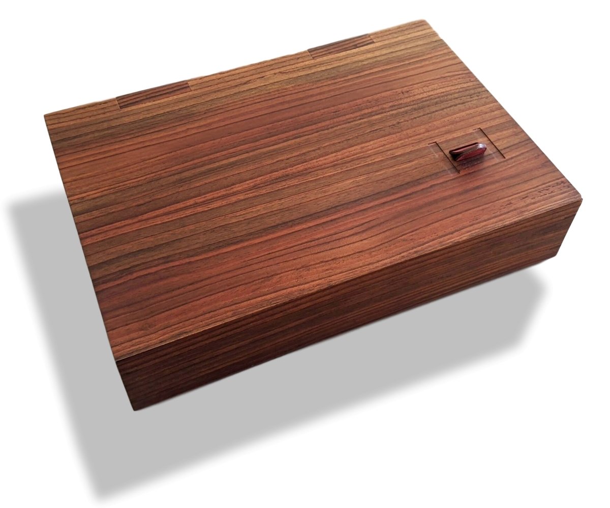 Hermes Cabinetry Precious Rosewood Organize Desk/Jewels Box Palissandre, Rare! - poupishop