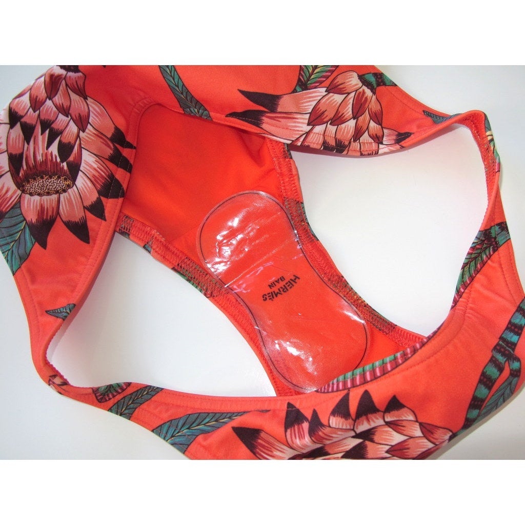Hermes Corail Savana Eole Swimsuit 2pc Sz38, New! - poupishop