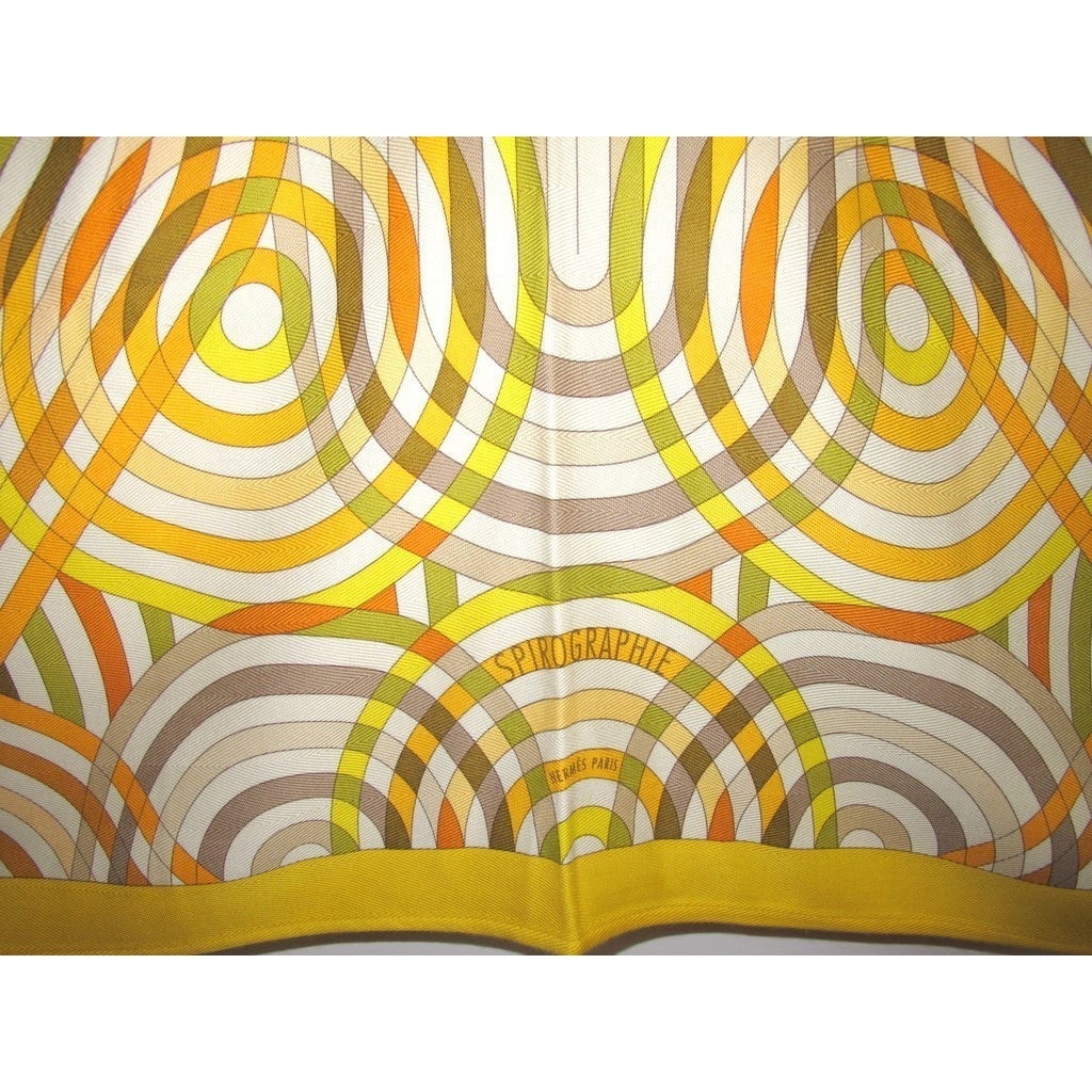 Hermes cw02 Soleil Spirographie 70% Cashmere Blanket Plaid GM - poupishop