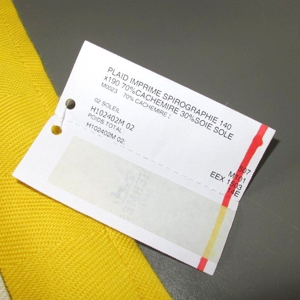 Hermes cw02 Soleil Spirographie 70% Cashmere Blanket Plaid GM - poupishop