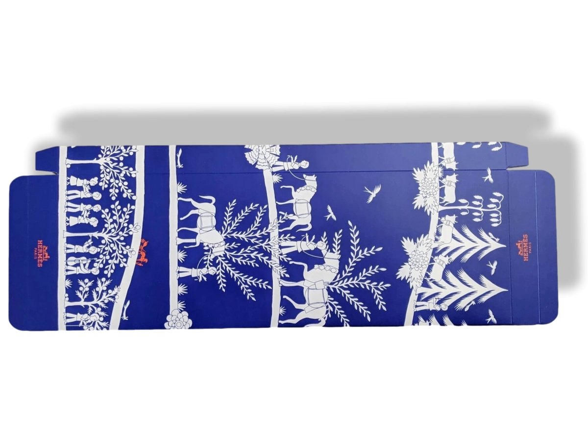 Hermes DECOUPAGE Overbox for Tie, New! - poupishop