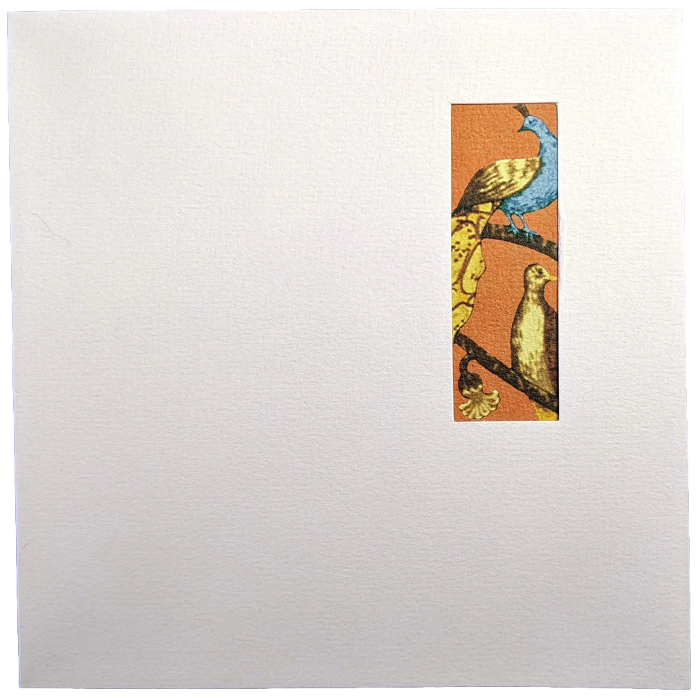 Hermes Parfums Exclusive "Early America" Wish Card