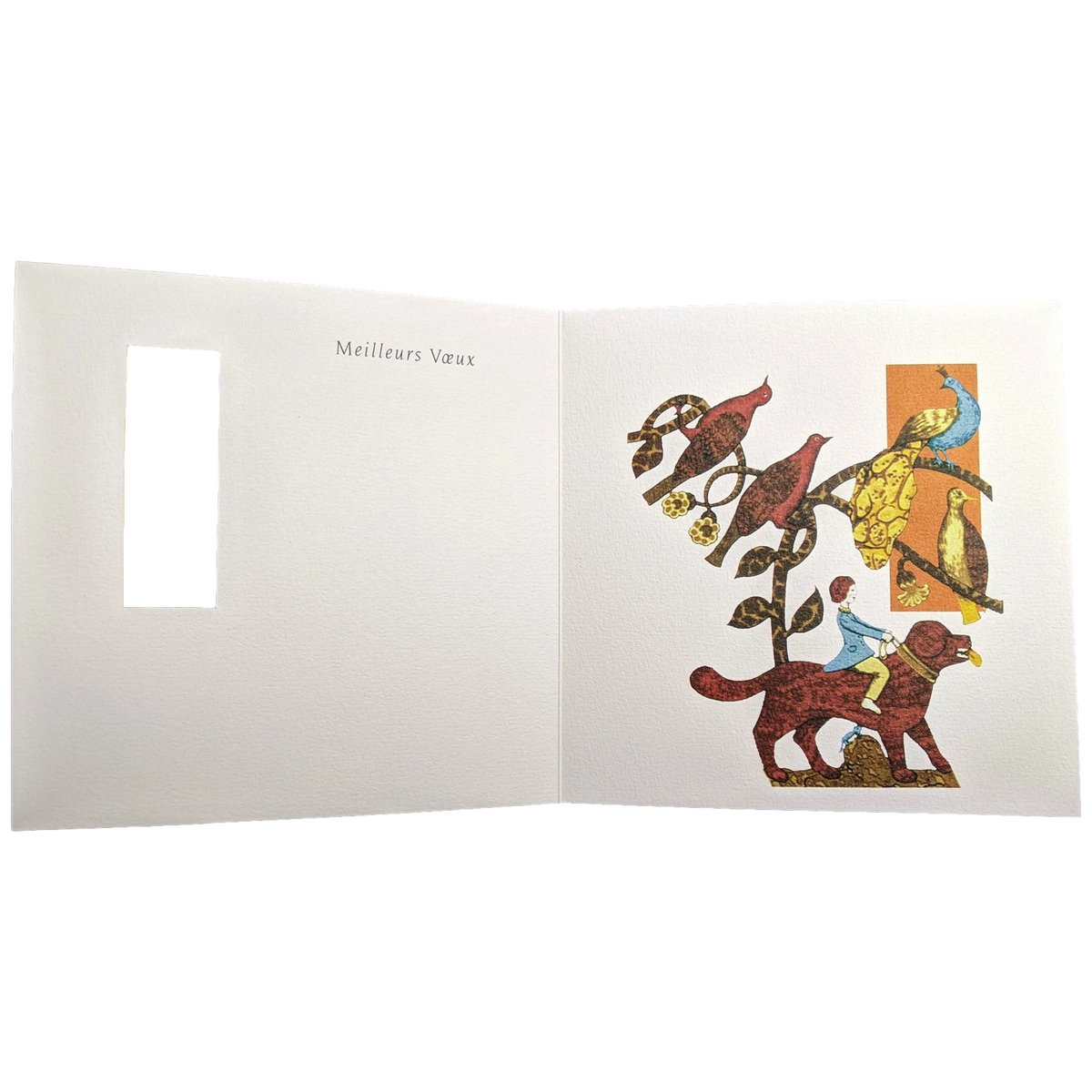 Hermes Parfums Exclusive "Early America" Wish Card