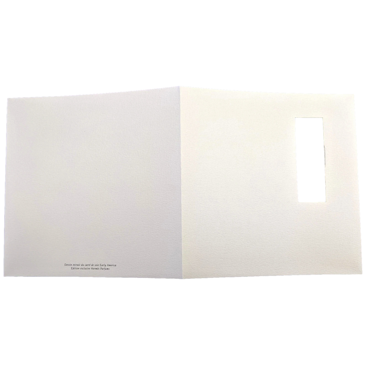 Hermes Parfums Exclusive "Early America" Wish Card