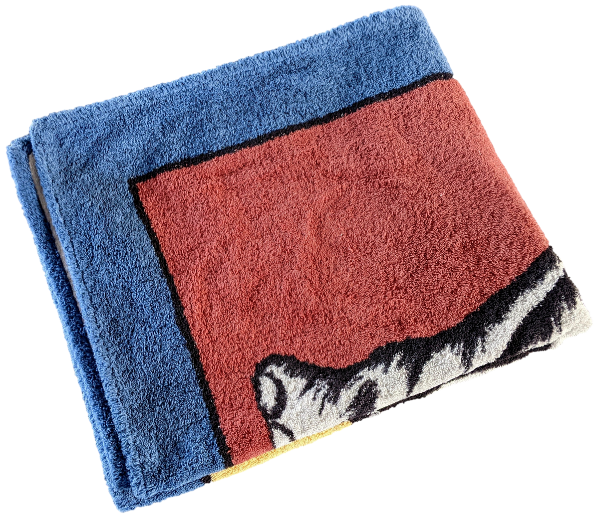 Produits Hermes Vintage " Elephant " Terry Beach Towel 90 x 150 cm