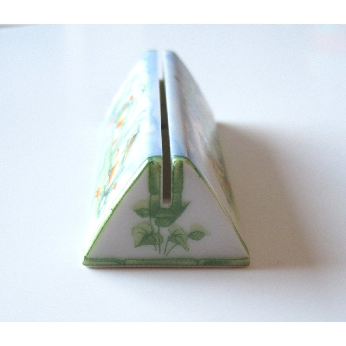 Hermes for Mass Media Set of 2 China Menu Place Cards with 12 Frog Paper Menus, New! - poupishop