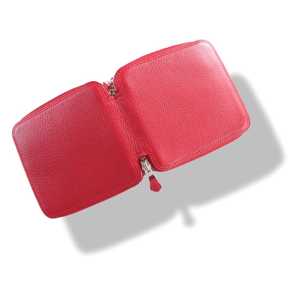 Hermes Fuchsia Red La Danse du cheval Marwari by Annie Faivre Silky Pop Bag, New! - poupishop