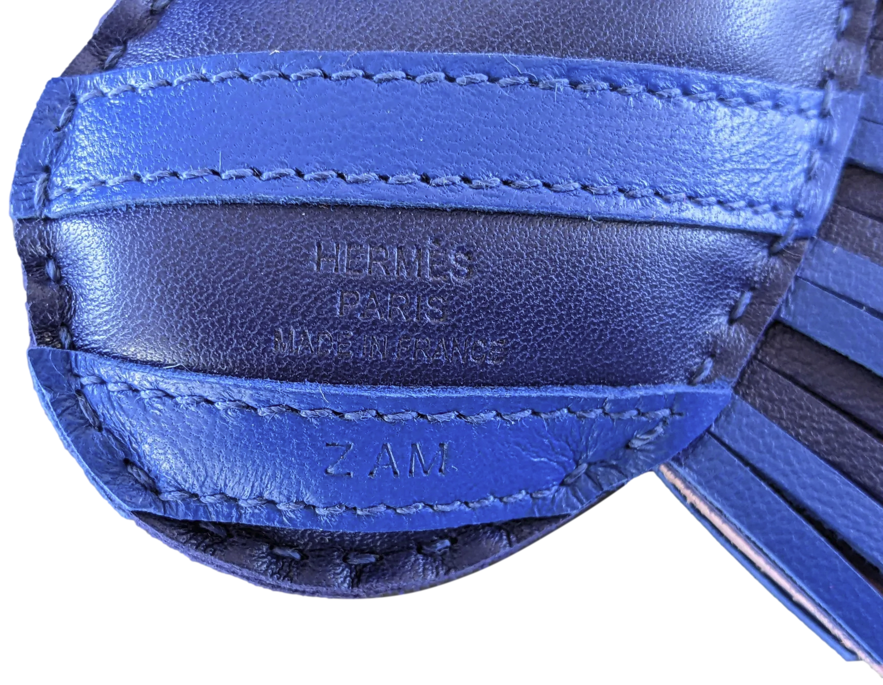 Hermes Bleu/Bleu/Rose Accessoire de Sac "Geegee Savannah" Bag Charm