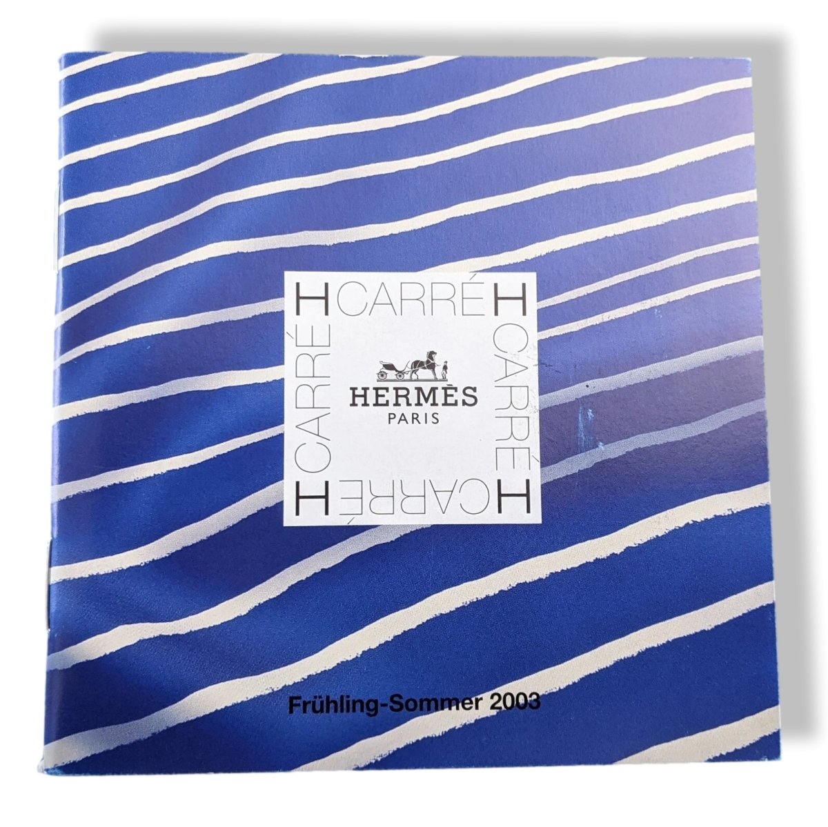 Hermes German Speaking Papier 2003 Spring - Summer Booklet with White Pochette! - poupishop