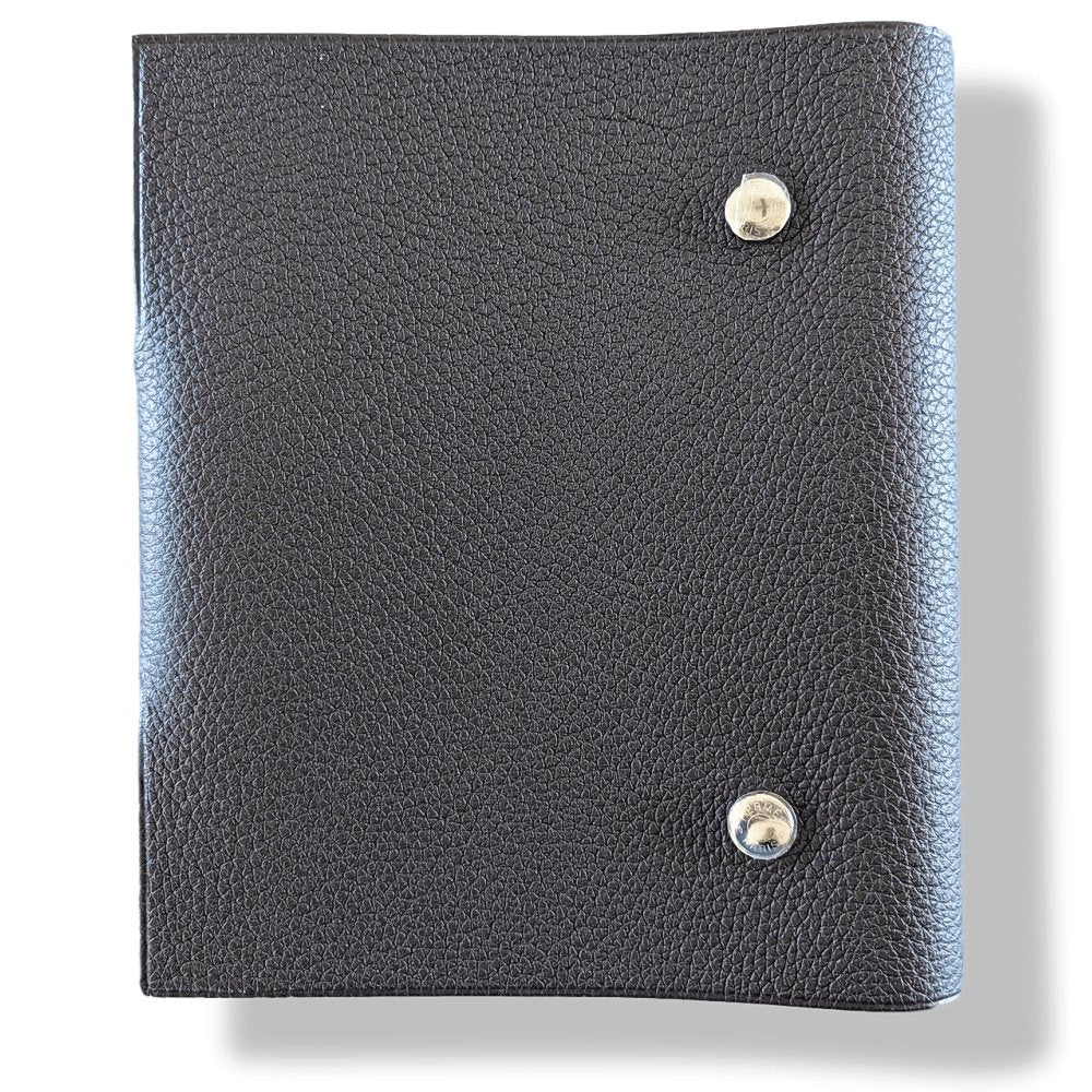 Hermes Graphite Togo Calfskin CAHIER ULYSSE PM + Refill PHOTOS NoteBook, BNWTIB! - poupishop