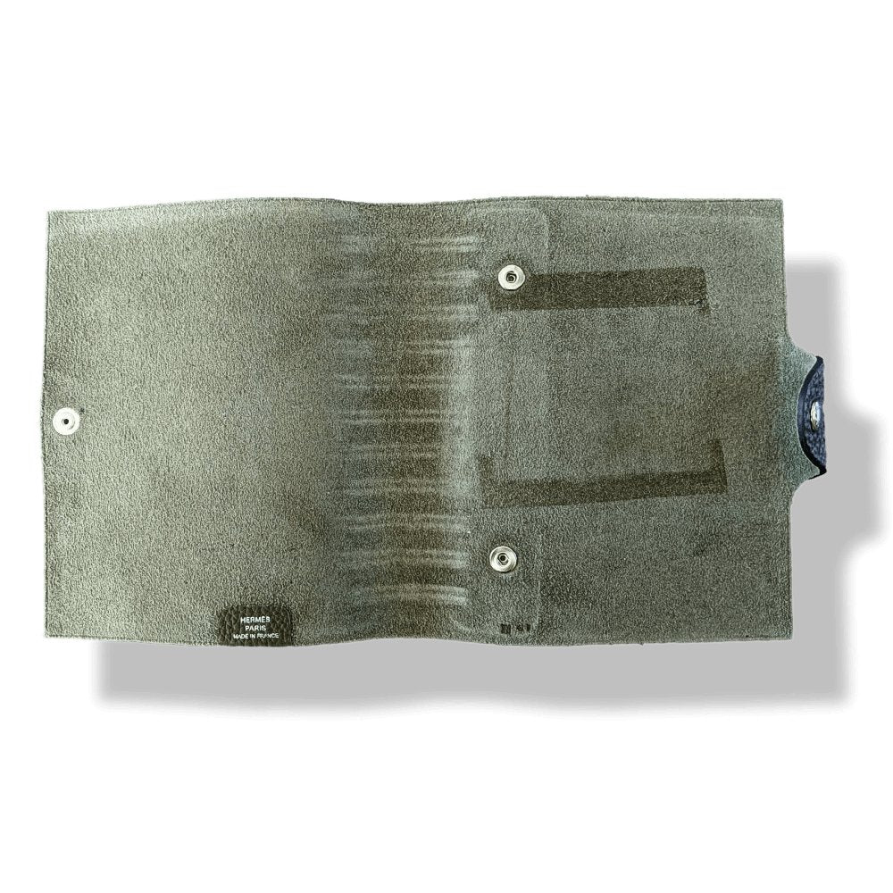Hermes Green Veronese Togo Calfskin ULYSSE PM NoteBook Cover, NWTiB! - poupishop