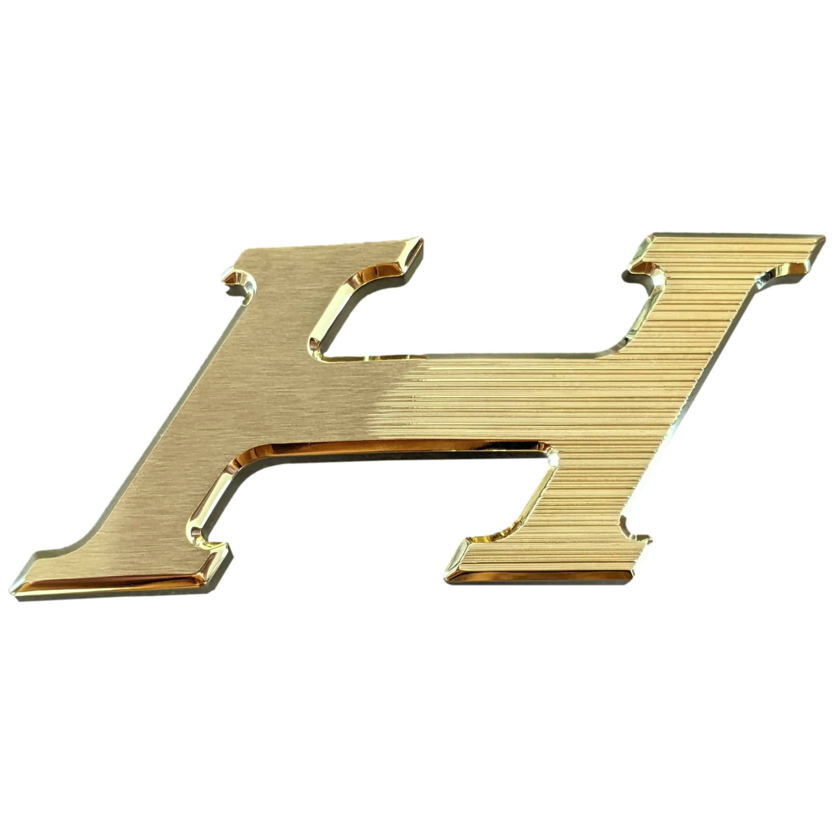 Hermes Permabrass "H Speed" Belt Buckle 32 mm