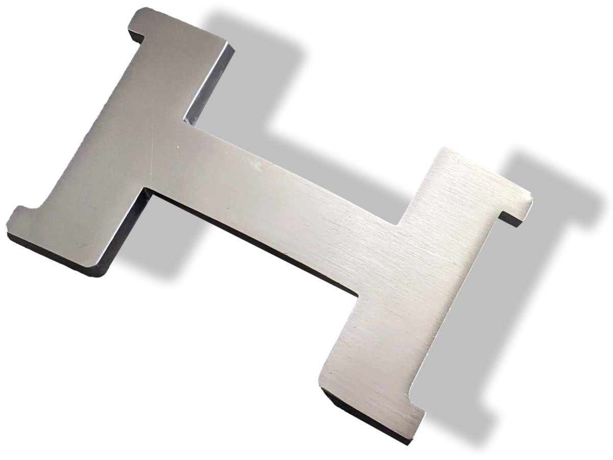 Hermes Huge Acier Brossé CONSTANCE 42 MM Belt Buckle, Good condition! - poupishop