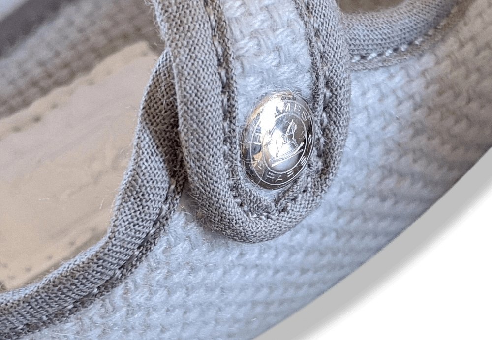 Hermes Kids Grey Cashmere and Cotton Baby Booties ADADA Embroidered, NIB! - poupishop
