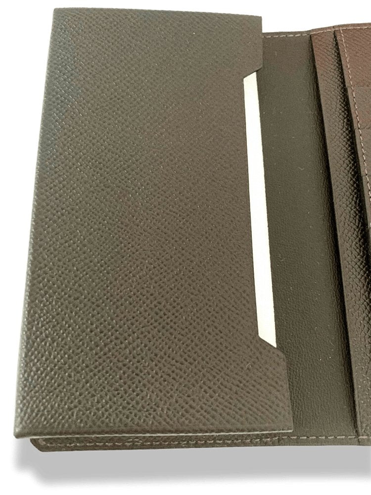 Hermes Macassar Calfskin Epsom SMART CLASSIC CASE for Iphone X, 11, Ret.$1225, NIB! - poupishop
