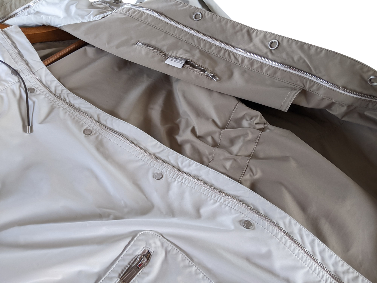 Hermes Mastique/Beige Men's Parka Sz54