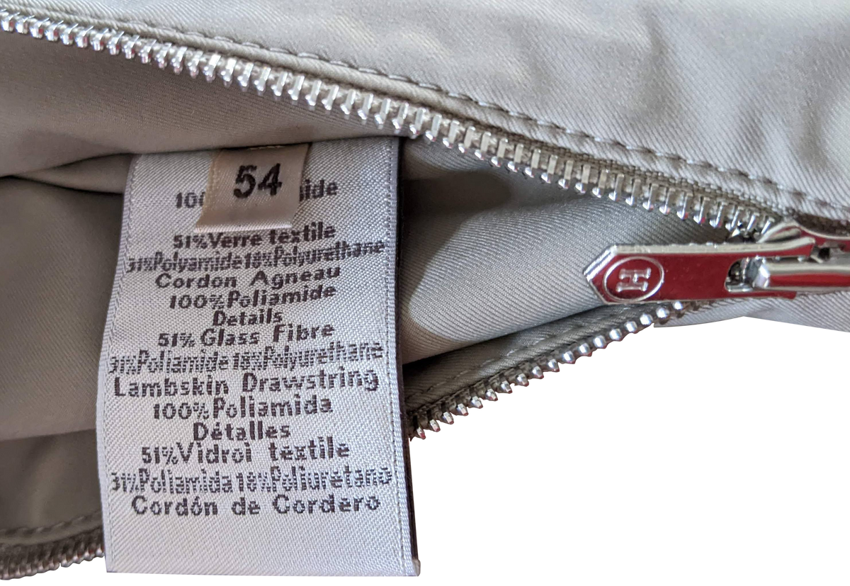Hermes Mastique/Beige Men's Parka Sz54
