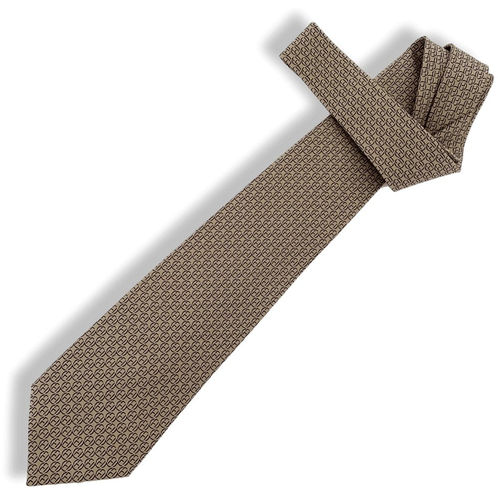 Hermes Mole Black CHAMP'H Twill Silk Tie 9CM, NWT in Pochette! - poupishop