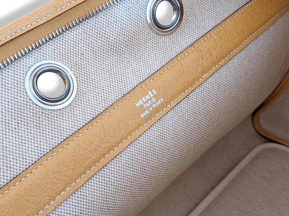 Hermes Natural Canvas/Leather PET DOG CARRIER BAG CASE PM, BNIB! - poupishop