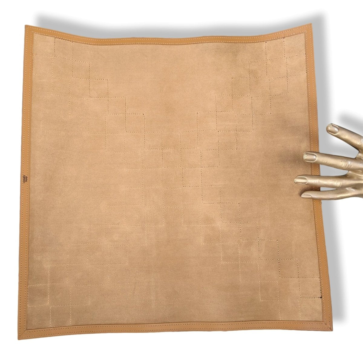 Hermes Natural Veau Chamonix/Exotic Woods Jeu LES PETITS CHEVAUX - LUDO Game, RARE, New! - poupishop