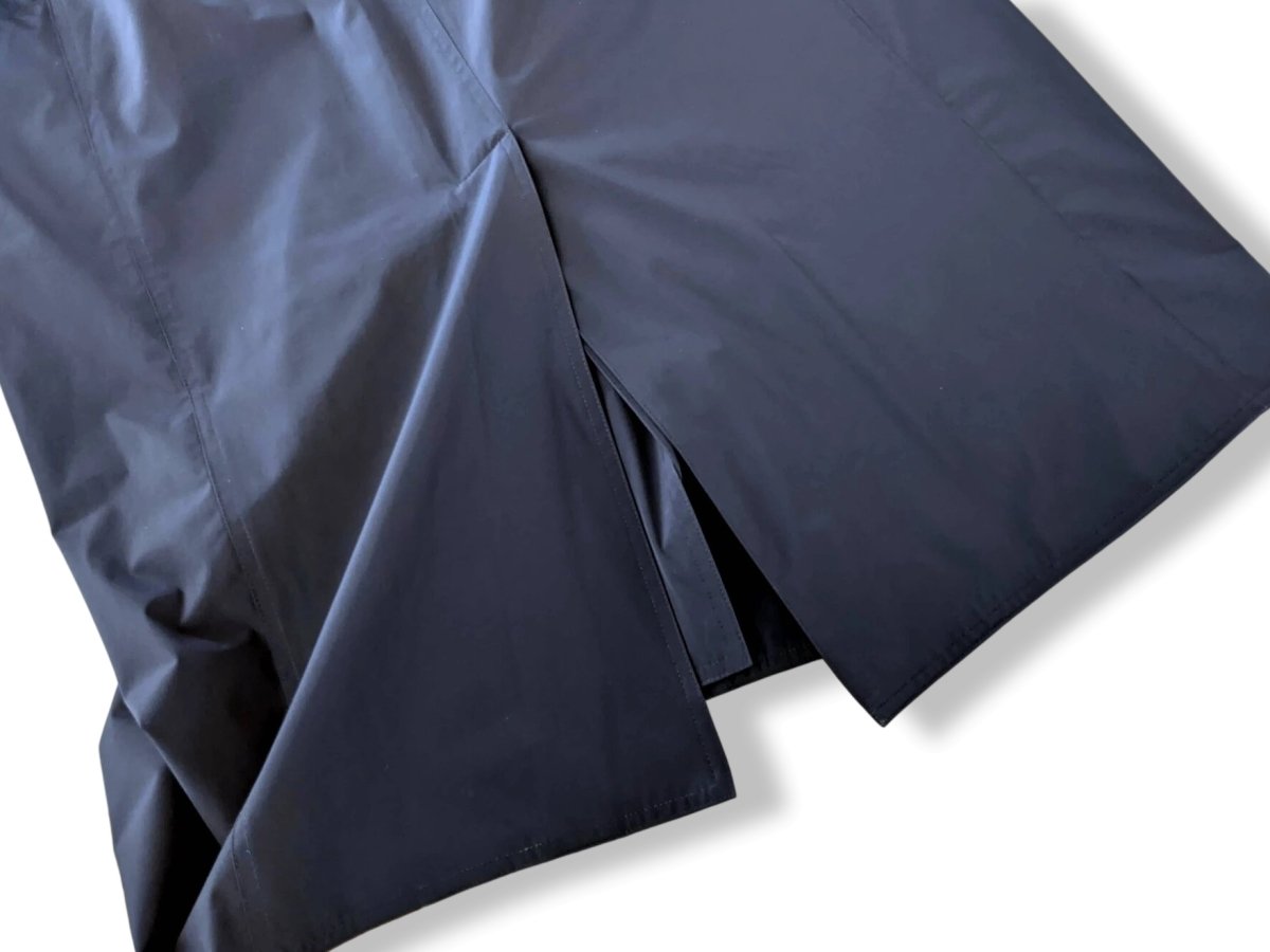 Hermes Navy Impermeable Pardessus TOILOVENT TECHNIQUE Men's Coat Sz52, Pur Luxe! - poupishop