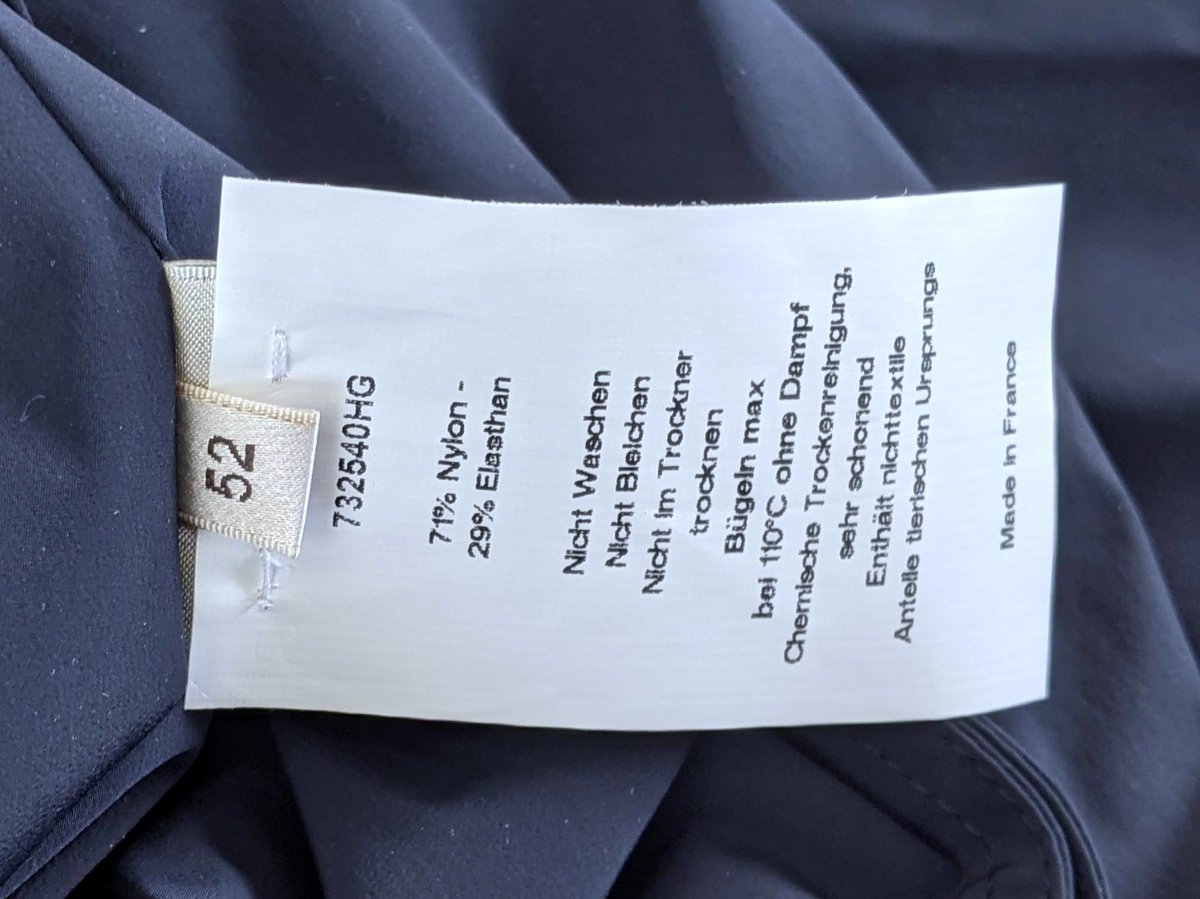 Hermes Navy Impermeable Pardessus TOILOVENT TECHNIQUE Men's Coat Sz52, Pur Luxe! - poupishop