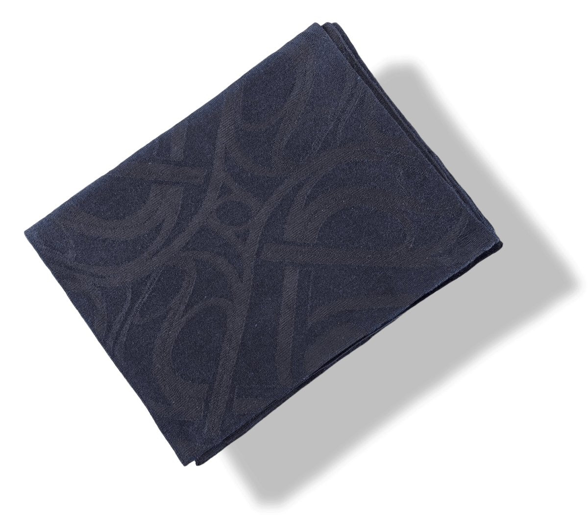 Hermes Navy VIRAGE MUFFLER 57% Cashmere Stole 30 x 190cm cm, BNWT! - poupishop