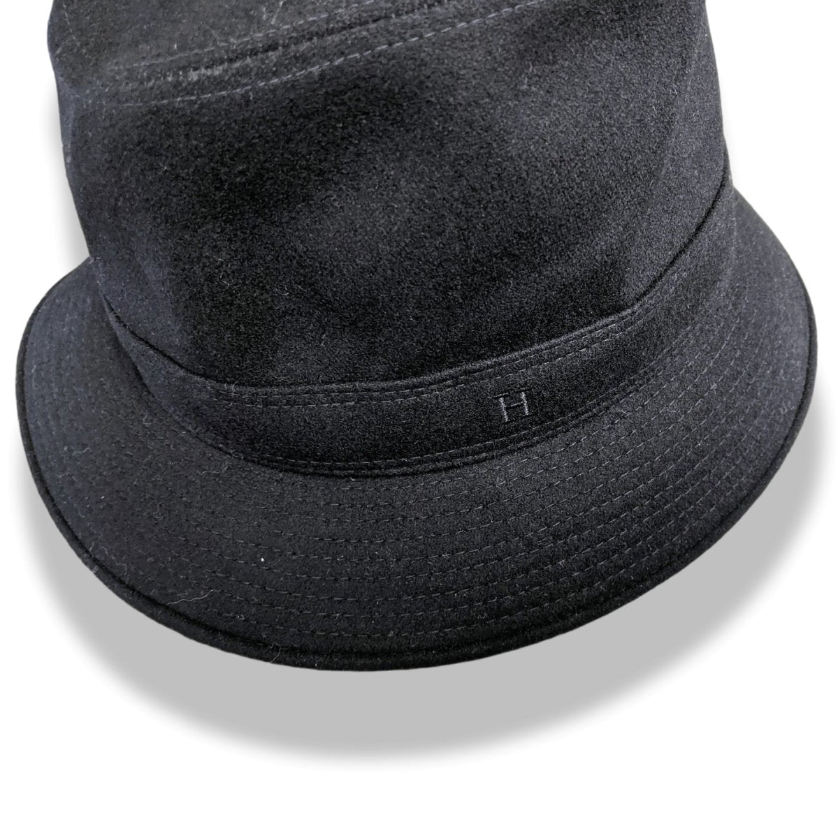 Hermes Noir 100% Cashmere LEON Men's Hat, BNWT! - poupishop