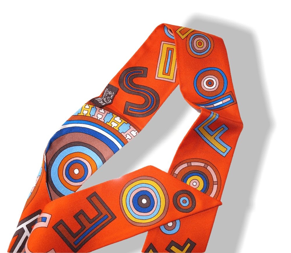 Hermes Orange Tohu Bohu Twilly, NIB! - poupishop
