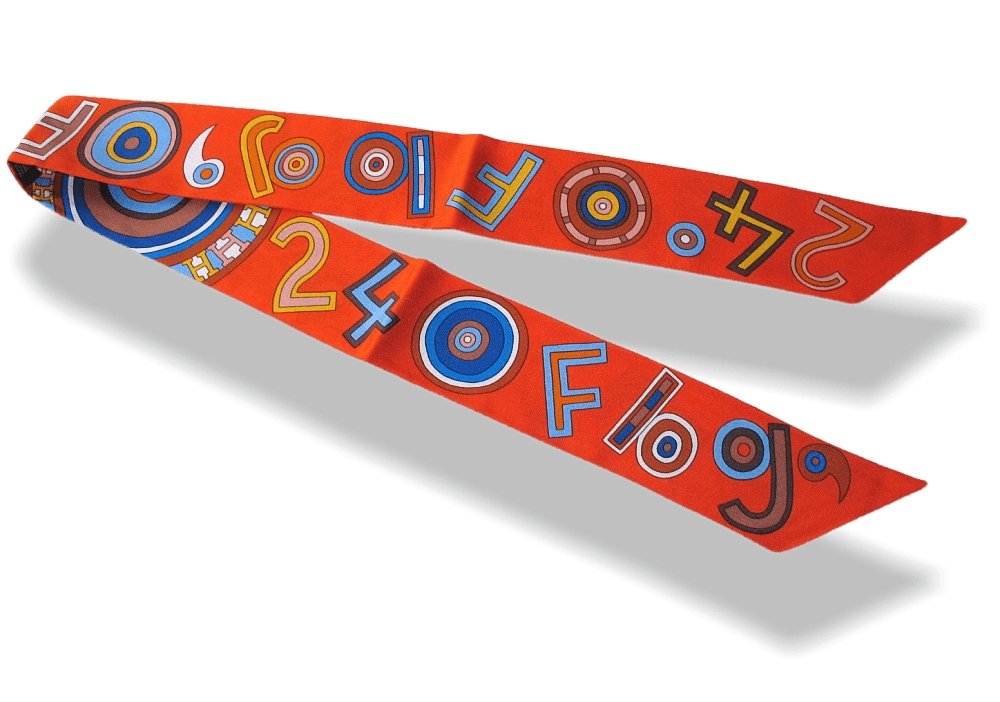 Hermes Orange Tohu Bohu Twilly, NIB! - poupishop