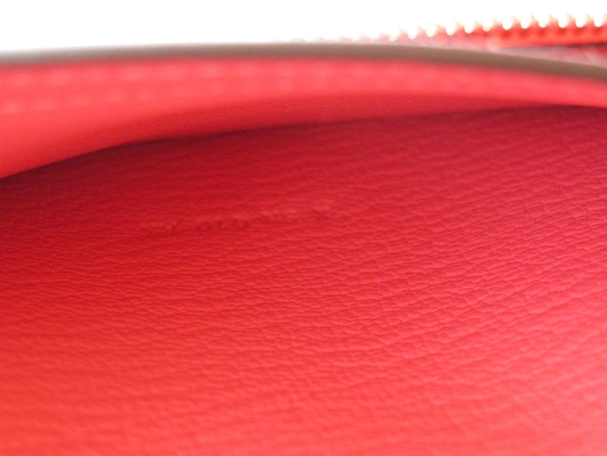 Hermes Palladium Rose Azalee Azalea Bearn Bifold Wallet, New! - poupishop