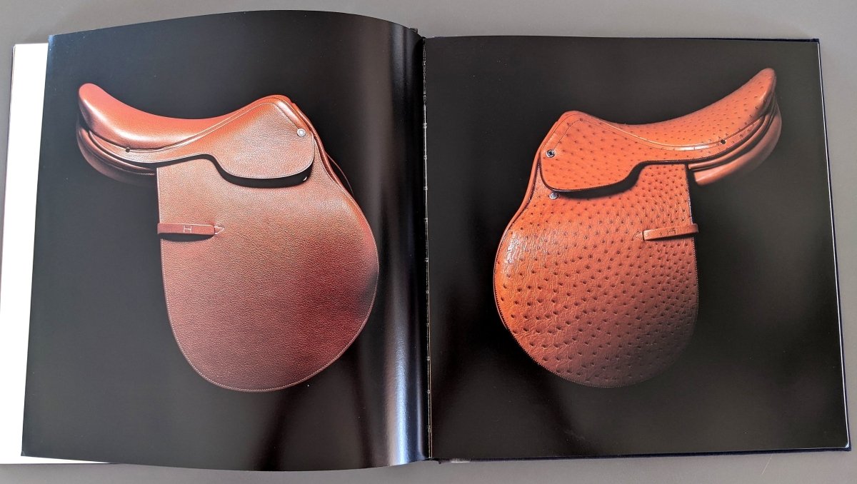 Hermes Papier 1993 Editions Du Collectioneur Livre LA SELLE HERMES Equistrian Book - poupishop