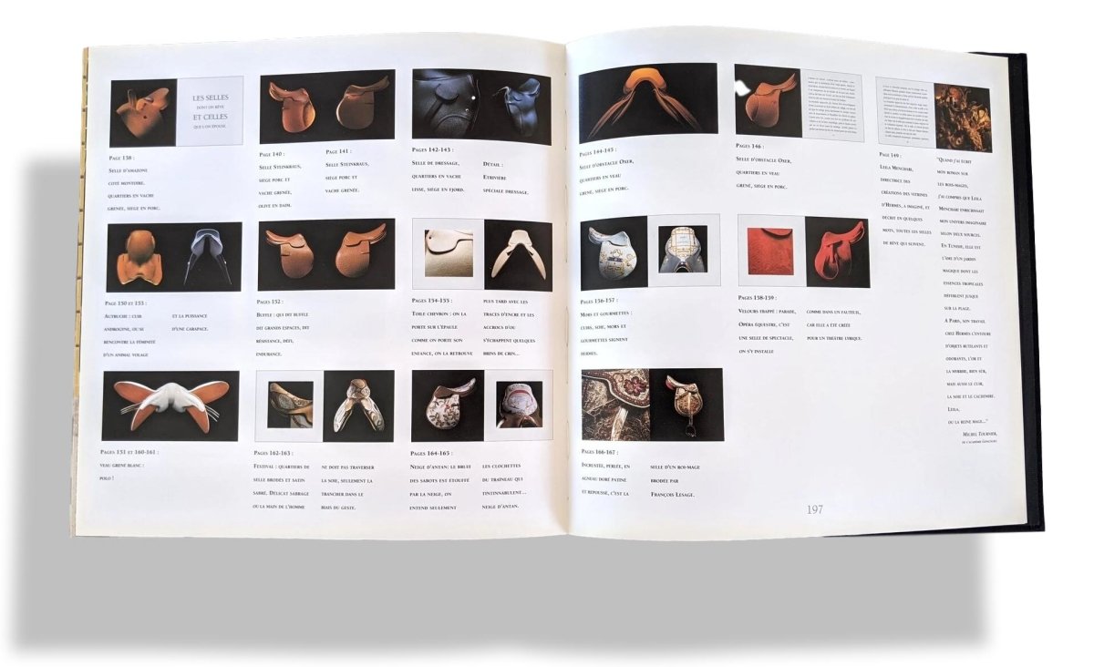 Hermes Papier 1993 Editions Du Collectioneur Livre LA SELLE HERMES Equistrian Book - poupishop