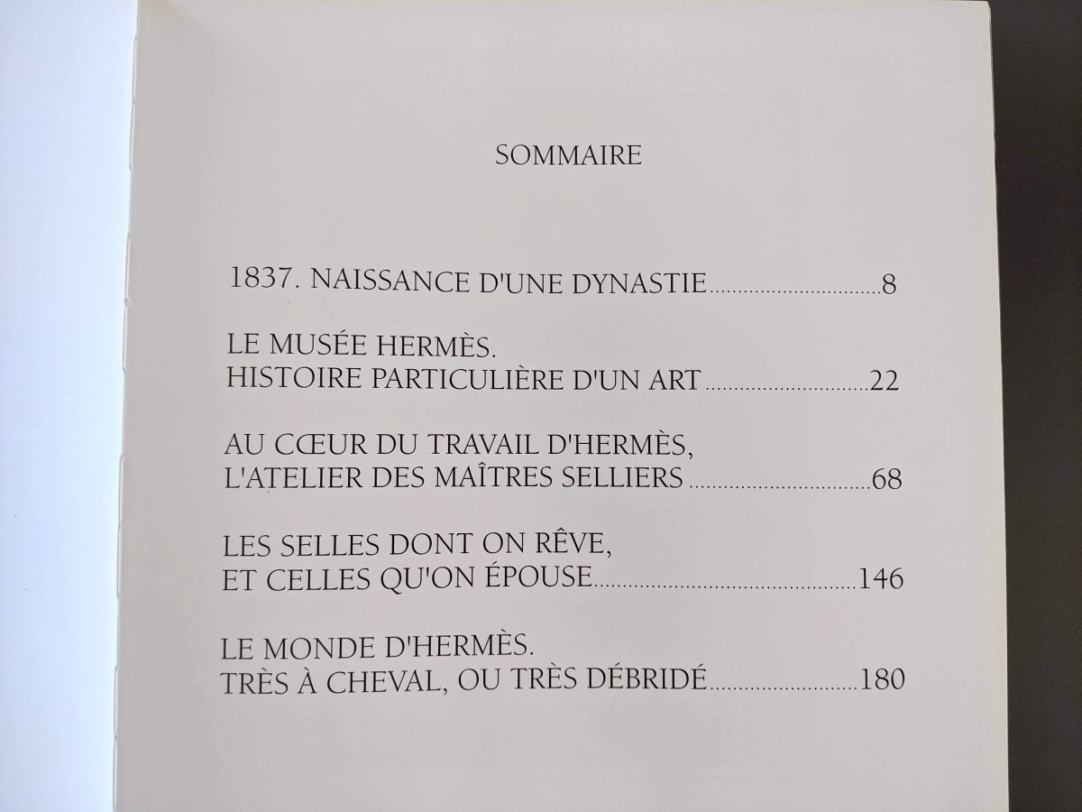 Hermes Papier 1993 Editions Du Collectioneur Livre LA SELLE HERMES Equistrian Book - poupishop