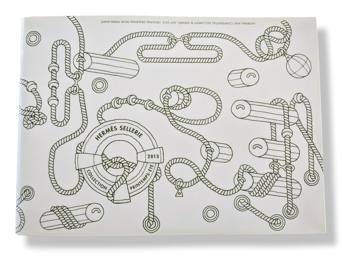 Hermes Papier 2013 Spring - Summer Collection Catalogue for Professional Resellers RARE! - poupishop